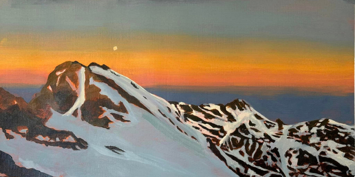 Sunrise over Mount Toubkal