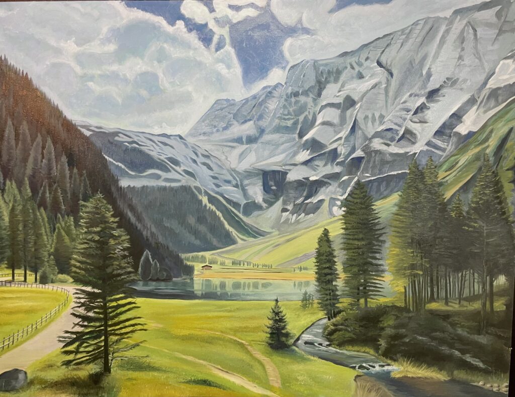Oil Painting | Mountain Landscape | Sold