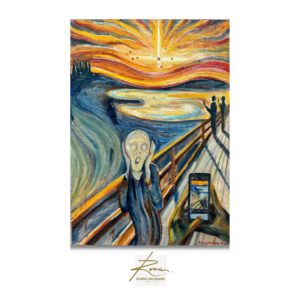 Oil Painting | The Scream (for attention)